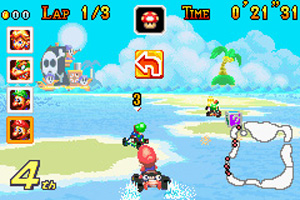 Mario Kart Super Circuit: Screencap 1