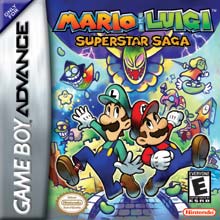 Mario and Luigi: Superstar Saga: Box cover