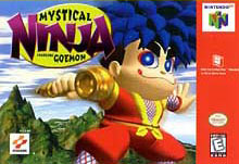 Mystical Ninja Starring Goemon: Box cover