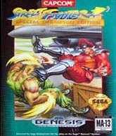 Street Fighter II: Championship Edition: Box cover