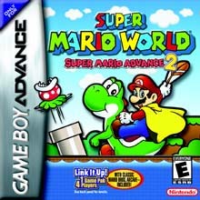 Super Mario World: Super Mario Advance 2: Box cover
