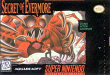 Secret of Evermore: Box cover