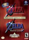 The Legend of Zelda: Ocarina of Time / Master Quest: Box cover